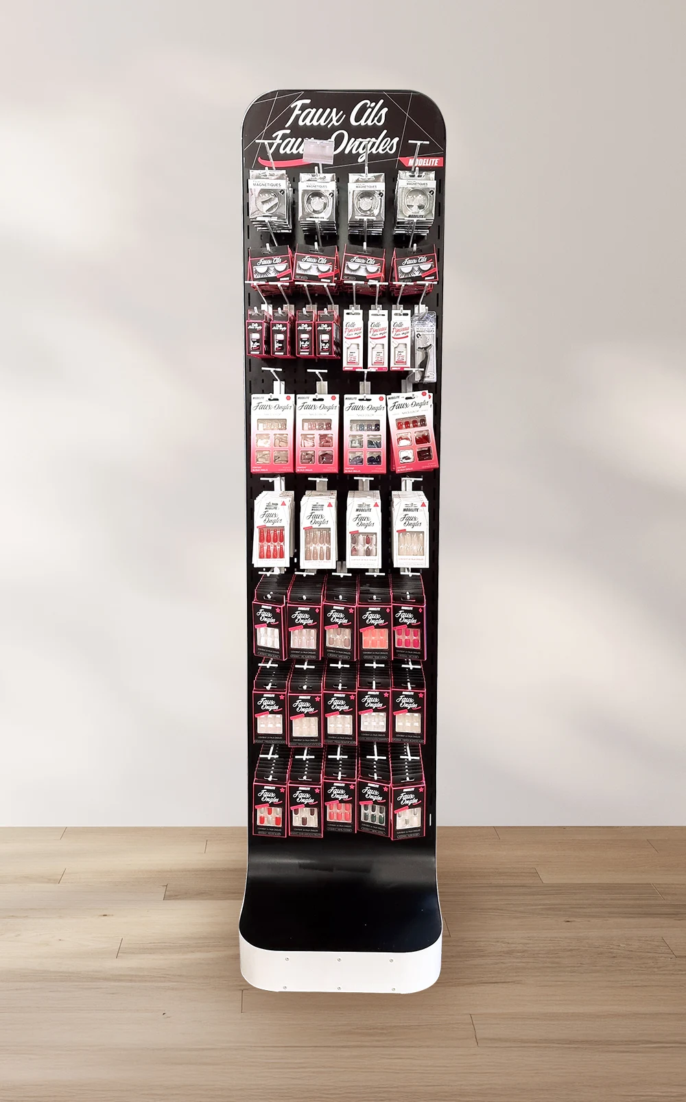 Modelite maquillage Faux cils faux ongles Image Îlot 5 étagères